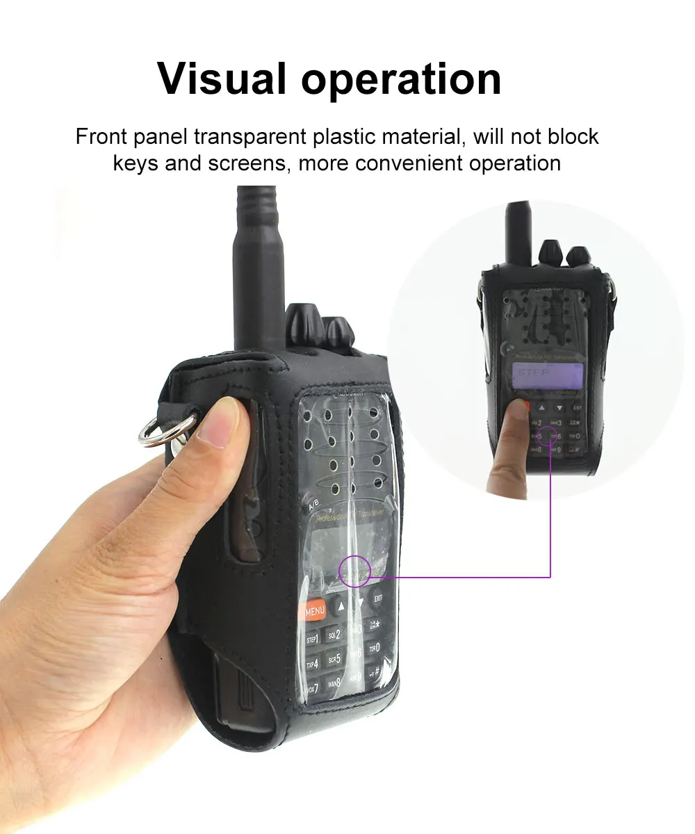 Для Переноски Чехол для KG UVD1P иди и болтай walkie talkie “иди сумка 2 двухстороннее