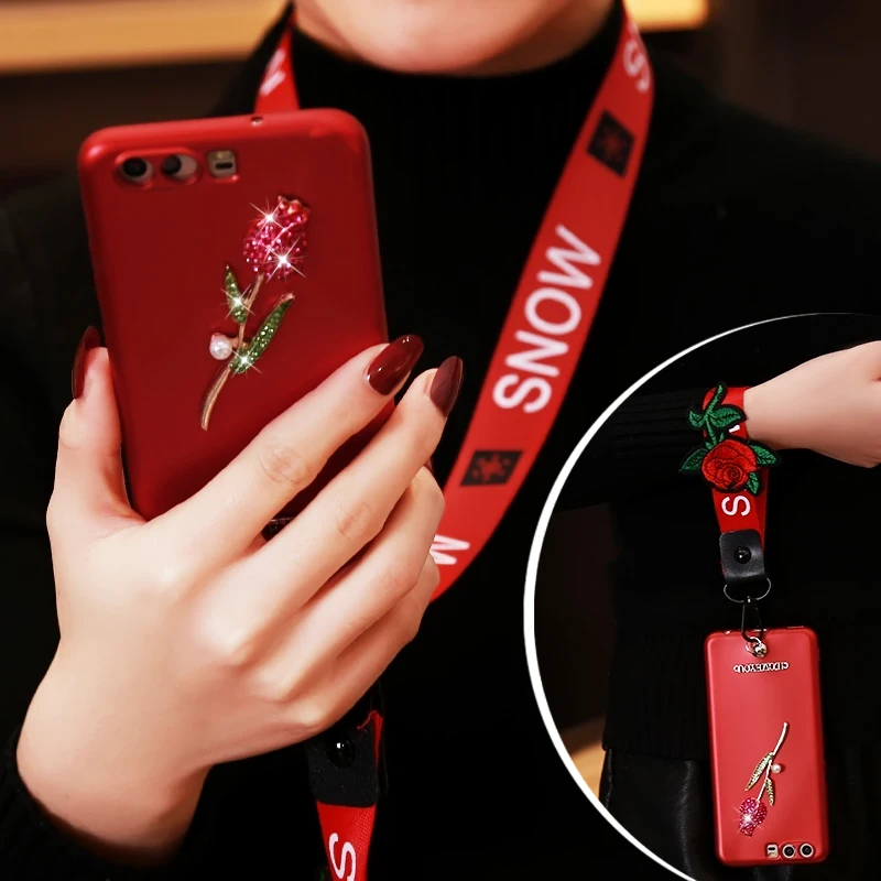 Чехол бампер на запястье для Huawei P20 lite P30 8S honor 9 10 20 7A 8 Pro 7X Y6 Prime Y7 2018 Y9 P smart