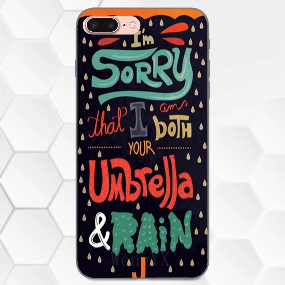Положительные цитаты постер ТПУ чехлы для Apple iPhone 4 4S 5 5S SE 6 6S 7 8 Plus X XS Max XR|Бамперы| |