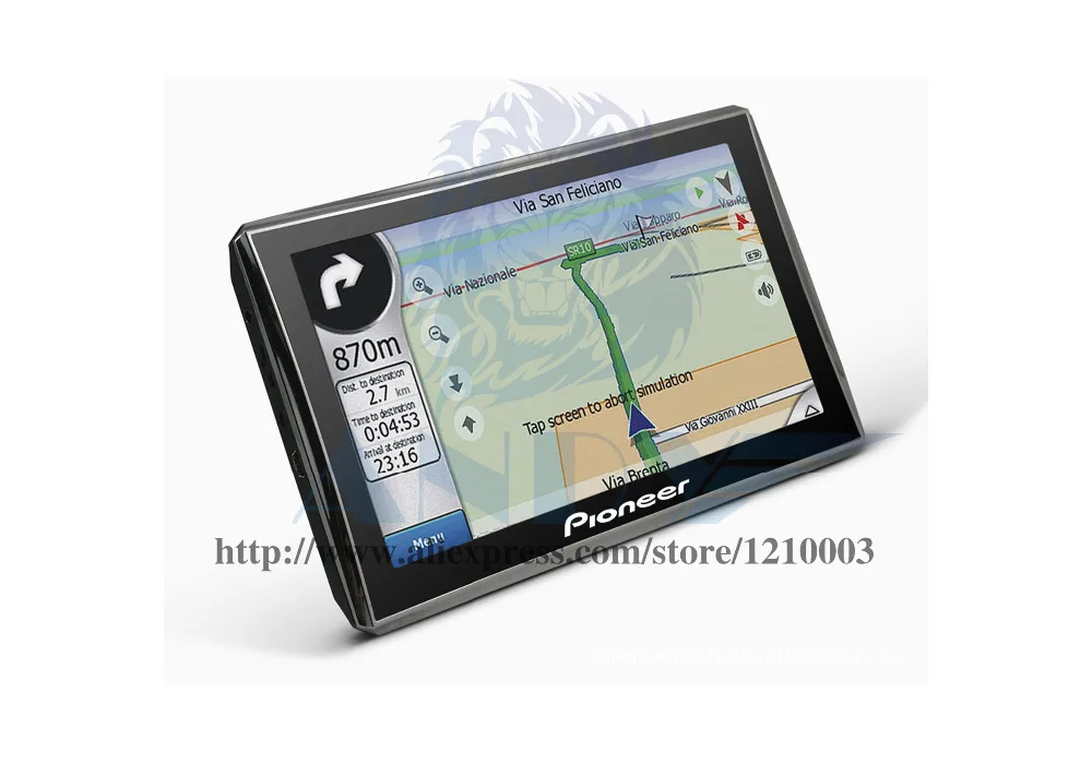 2015 new 7 inch HD Car TRUCK GPS Navigator 800MHZ FM/4GB/DDR 128M New Maps Russia/Belarus/Kazakhstan Europe/USA+Canada