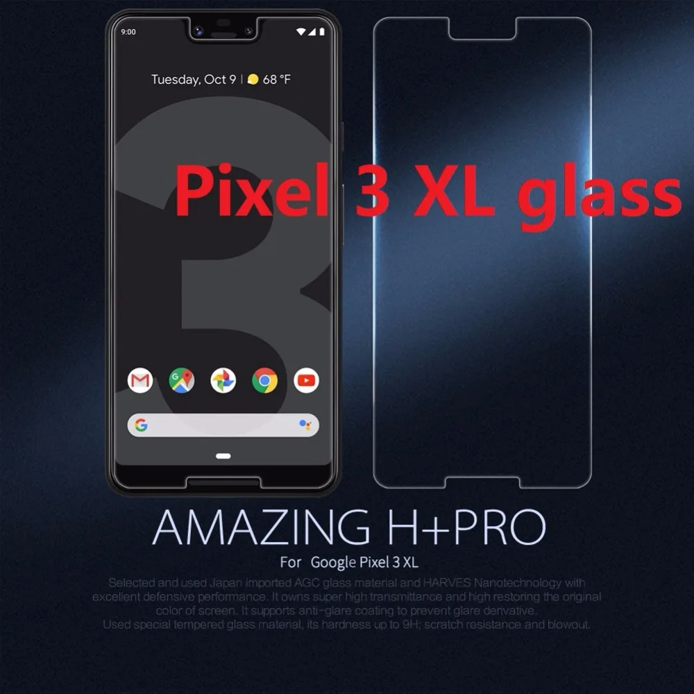 Взрывобезопасное закаленное стекло NILLKIN Amazing H + Pro с закругленными краями для Google