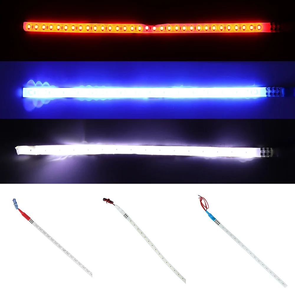 

2 Pcs New Hot Sale 30CM 32 Led Knight Rider Flash Strobe Scanner Neon Strip Light DIY Fashion Auto Decoration