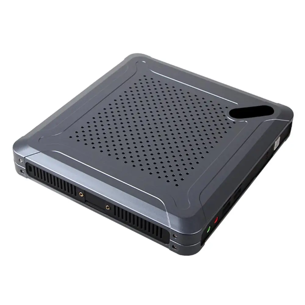 Мини ПК настольный компьютер AMD Quad Core LX 420 Windows 10/Ubuntu [HUNSN BH06L] (COM/VGA/HD/LAN/6USB2.0/2USB3.0)|Мини