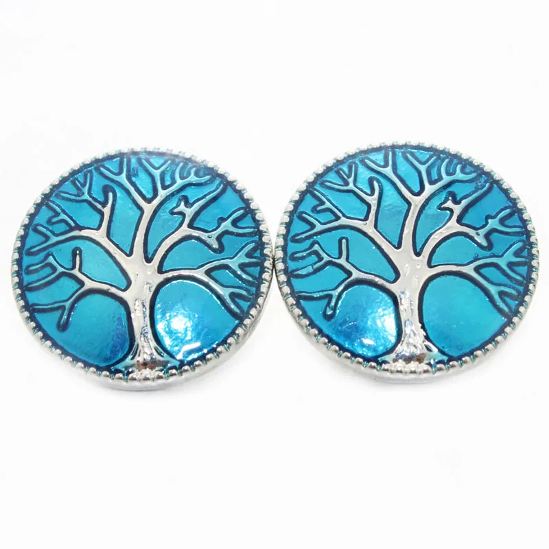 Boom Life tree of Pattern Charms 18mm bohemian Snap Button For DIY Bracelet Snaps Jewelry 010214 | Украшения и аксессуары