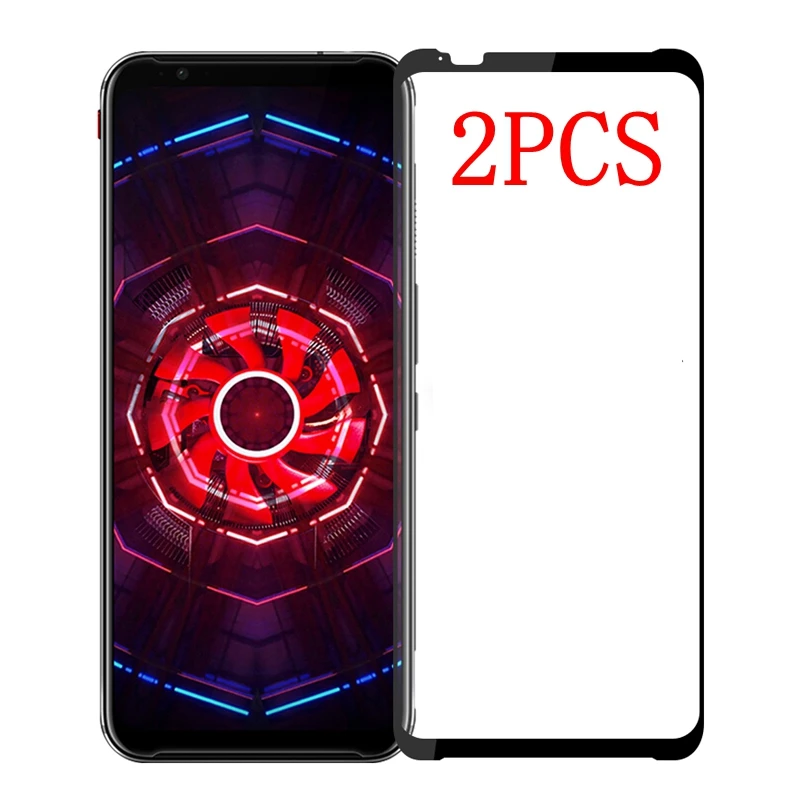2 шт Полное покрытие закаленное стекло для ZTE Nubia Red Magic 3 Защитная пленка экрана