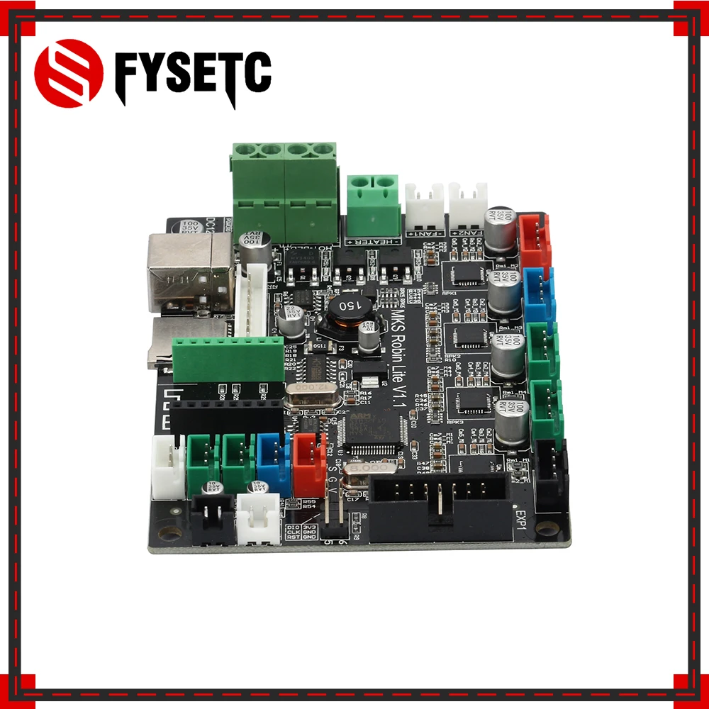 3D принтеры доска STM32 Управление 32 бит Робин Lite платы с мини 12864 ЖК дисплей Дисплей