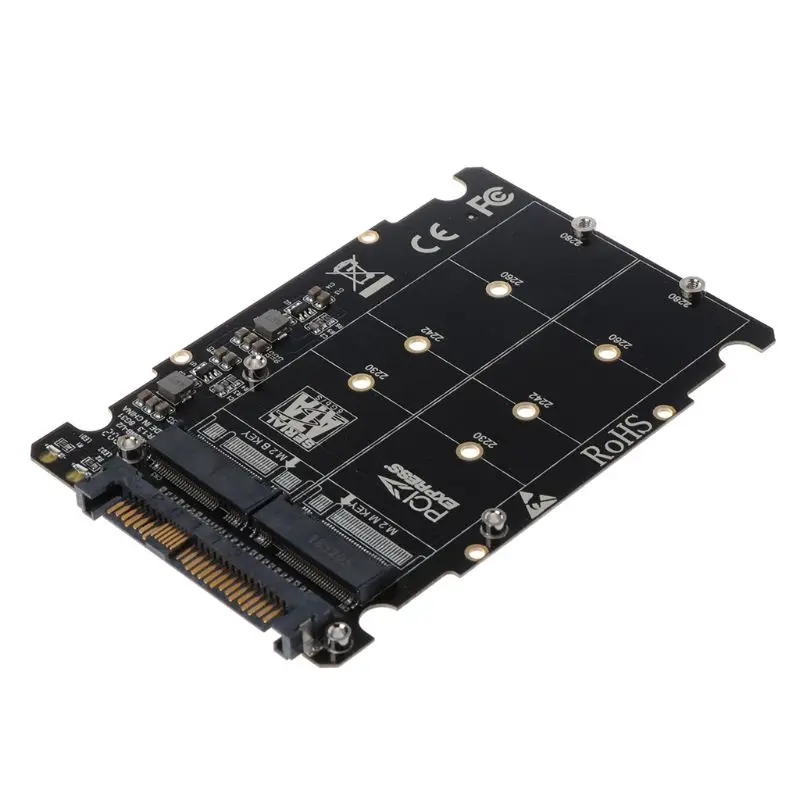 U2BOX U2 коробка M.2 для U.2 SFF-8639 адаптер PCIe 2 5 'U.2 SSD PCI-E X4 X16 intel PCIe3.0 PCI-Express M-KEY
