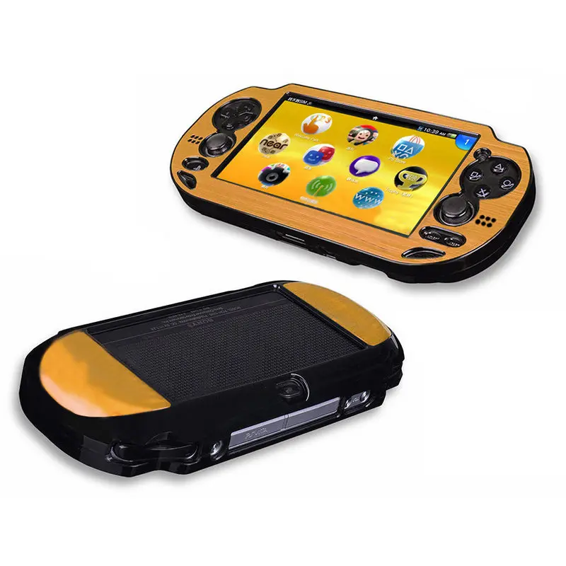 Gold Металлический Алюминиевый жесткий чехол защитный чехол для sony Playstation PS Vita psv 1000 - Цвет: Gold