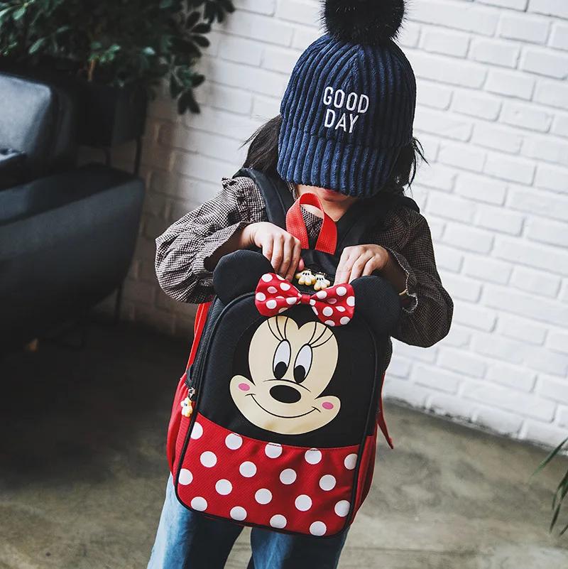 Disney нового детского сада школьник мальчик От 3 до 6 лет Детский рюкзак с притом