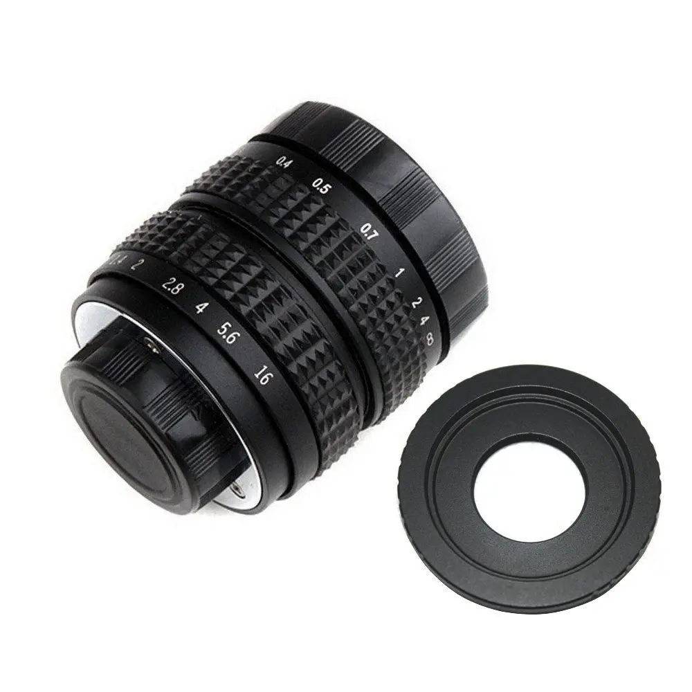 Фуцзянь 25 мм F1.4 CCTV TV Movie lens + C-M4/3 Mount для Fuji Fujifilm X-E2 X-E1/M1 | Электроника