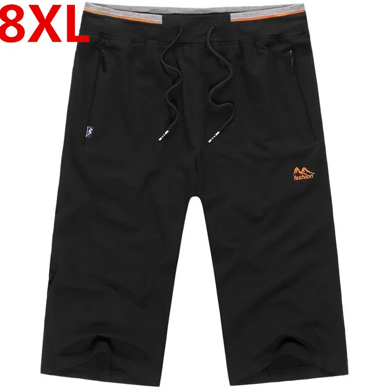 10XL 8XL 6XL 5XL 4X хлопковые Брендовые мужские Шорты повседневные летние короткая длина
