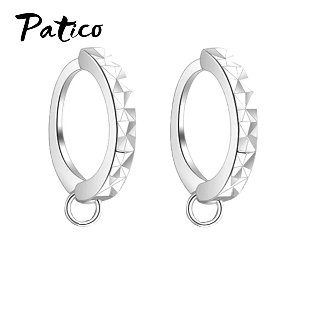 

Fashion DIY Accessory Jewelry Silver Earring Findings 925 Sterling Silver 10 Pairs Wholesale Handmade Jewelry Finding