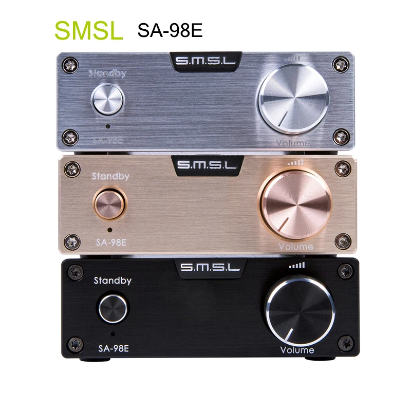 SMSL SA 98E усилители TDA7498E 160 Вт * 2 класса d высокого супер HIFI аудио цифровой усилитель