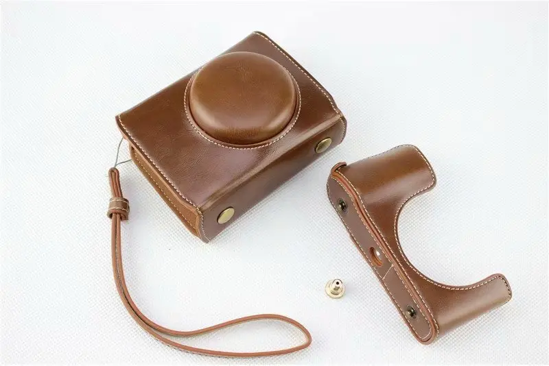 Роскошный чехол для камеры из искусственной кожи Fuji Fujifilm XF10 защитный чехол|Сумки