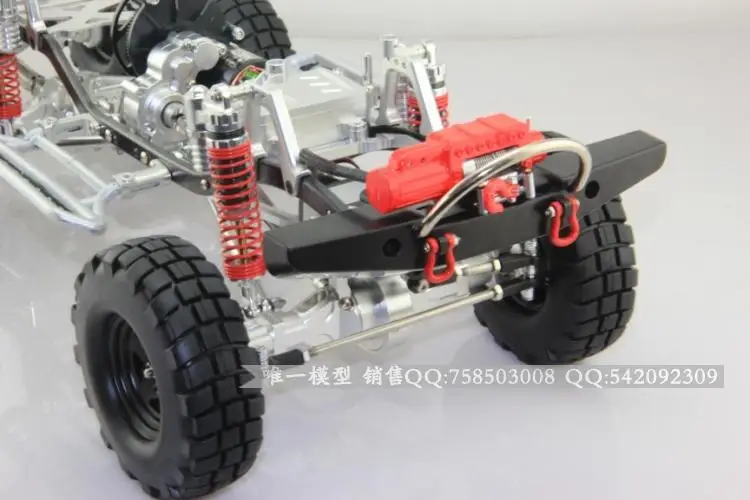 Новый Super off Road 6X6 грузовика 1/10 весы RC 6WD Rock Cralwer металлическая рама + шасси | Игрушки