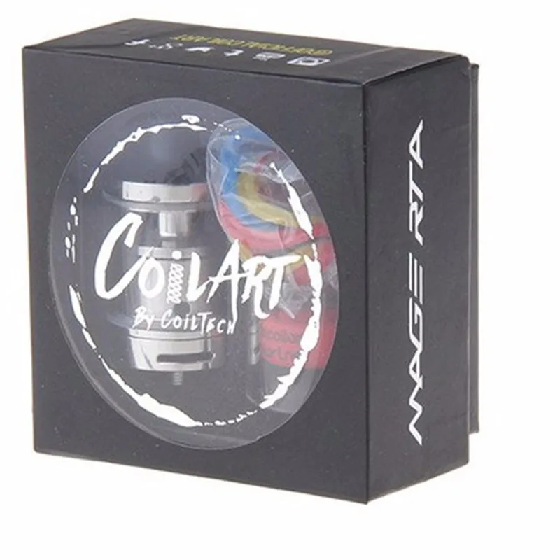 Kangertaike магазин CoilART МАГ RTA 24 мм диаметр Стекла Pyrex Замена бесплатная доставка