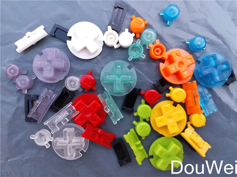 10 комплекты 5 комплектов 30 Комплекты A B пуговицы D pad клавиатура для игра Nintendo