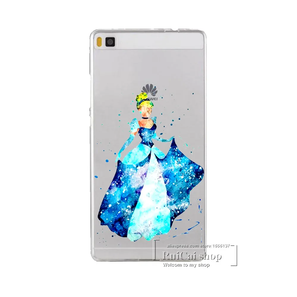 Чехол с изображением животных Микки Мауса Белоснежки для Huawei P7 P8 P9 P10 P20 Pro Lite Plus