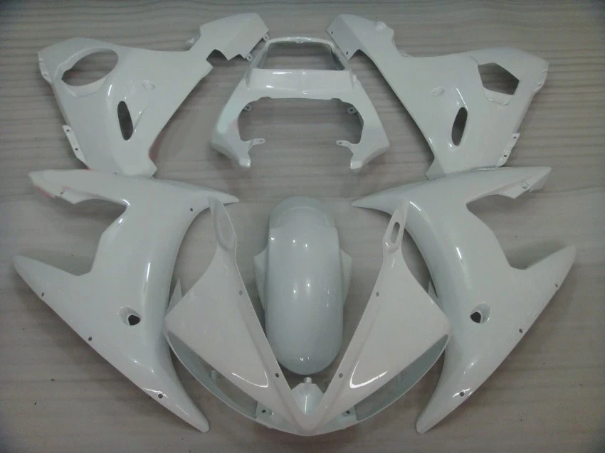 Набор обтекателей мотоцикла для YAMAHA YZFR6 03 04 05 YZF R6 YZF600 2003 2004 2005 ABS все белые