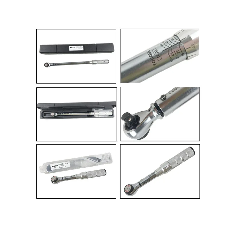 Мини-Трещоточный ключ ARITER 1/" динамометрический ключ 3-15N.m 5-25N.m двухсторонний точный гаечный ключ Ручные Инструменты Ремонтные ключи для автомобиля и велосипеда