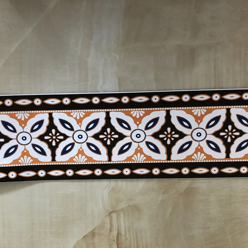 Цветок линии талии плинтус потолок фон настенные украшения зеркальные