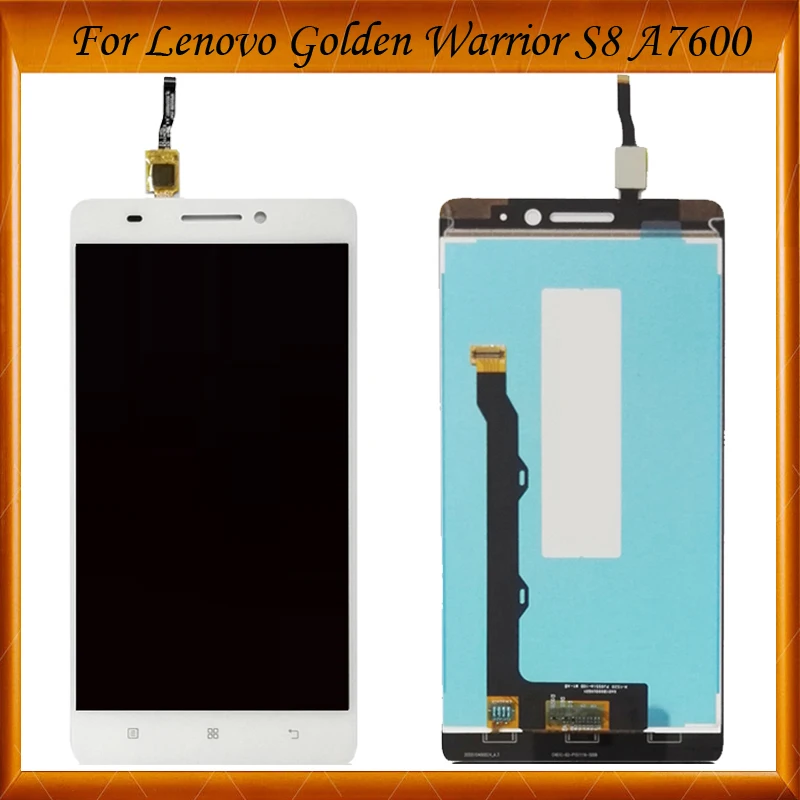 100% хорошо работает для Lenovo Golden Warrior S8 A7600 ЖК-экран ЖК-дисплей + сенсорный экран