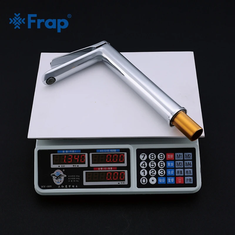 FRAP высококачественный смеситель для ванной комнаты с одной ручкой холодной и