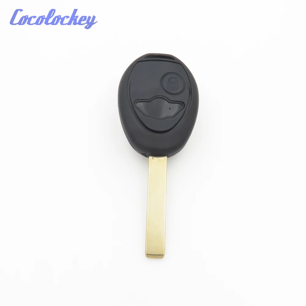 Cocolockey безключевой ввод Замена дистанционного ключа Shell чехол Fob 2 кнопки для BMW Mini