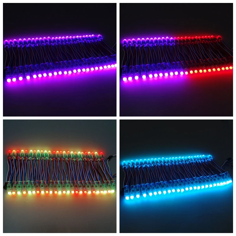 Пиксельный светодиодный модуль WS2811 IC RGB 1000 шт. полноцветсветильник отлично