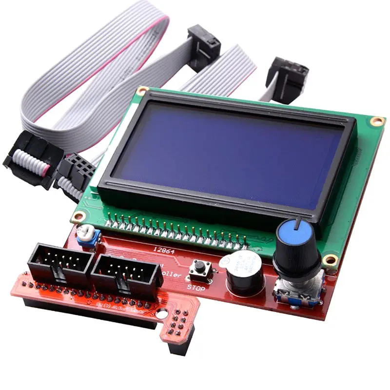 Горячая продажа LCD 12864 смарт дисплей контроллер адаптер для 3D RAMPS 1 4 Prusa Mendel|Детали