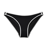 brand cotton womens underwear low waist girls underwear simple breathable bikini high elastic briefs