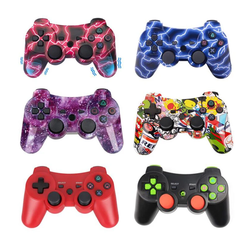 Для PS3 беспроводной контроллер геймпад для Playstation3 шестиосевой Джойстик с