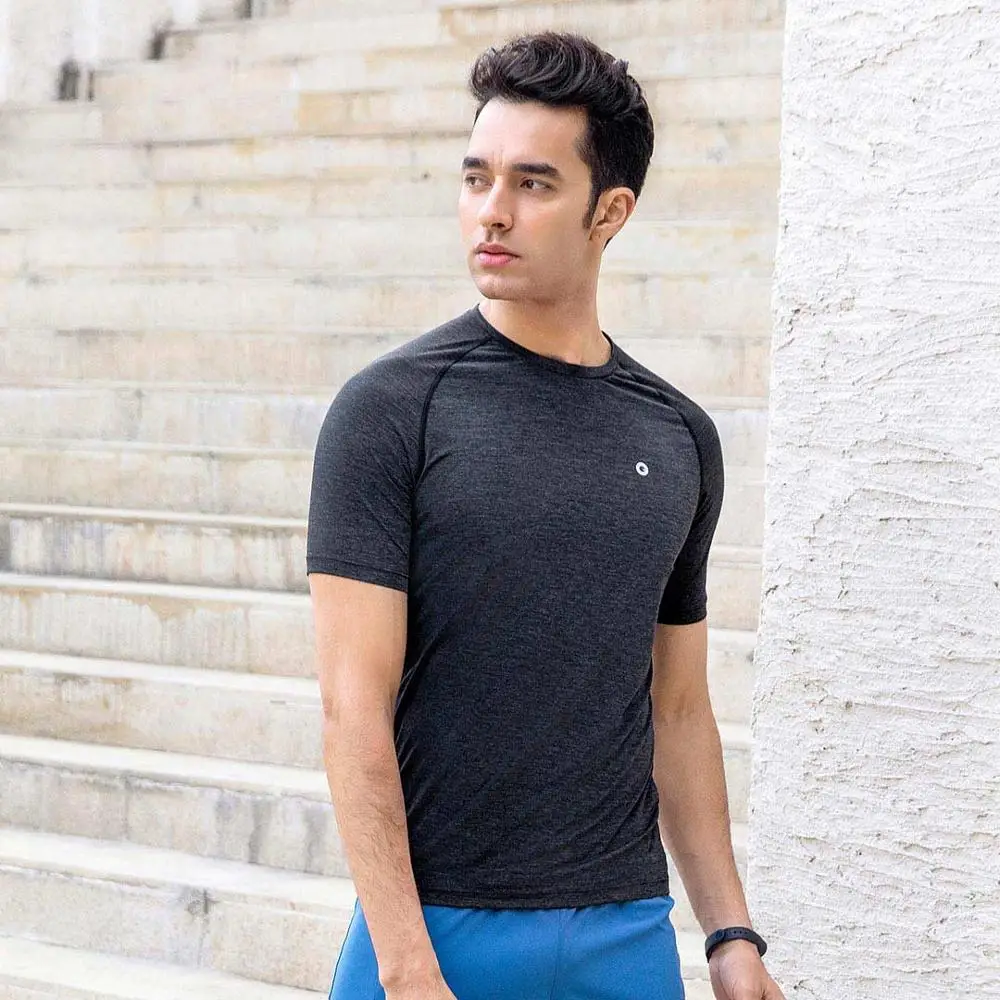 Youpin классная быстросохнущая футболка удобная дышащая Светоотражающая толстовка