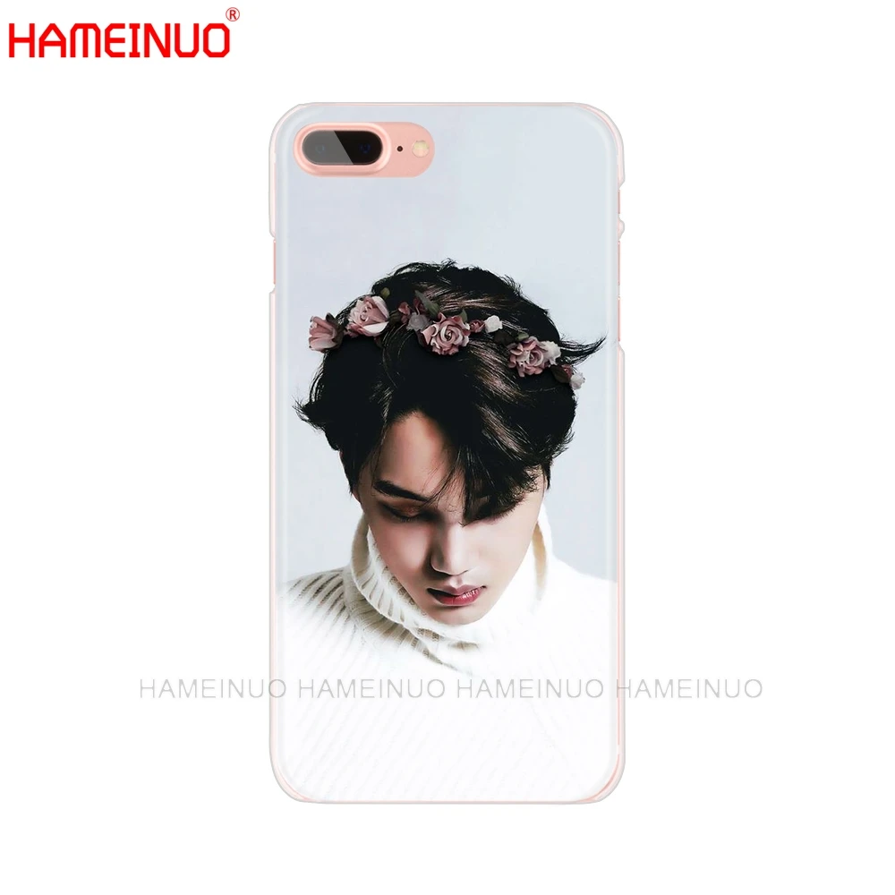 HAMEINUO Kpop exo чехол для сотового телефона Lucky one iphone X 8 7 6 4 4s 5 5s SE 5c 6s plus | Мобильные