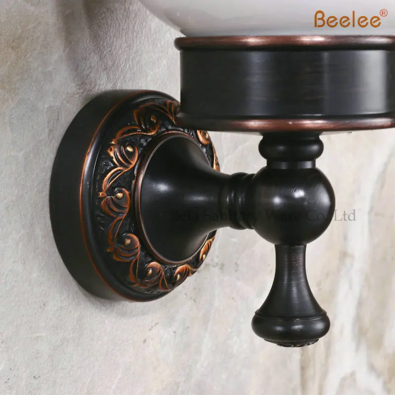 Настенное крепление Beelee BL8405B из керамики и латуни для ванной комнаты туалетная