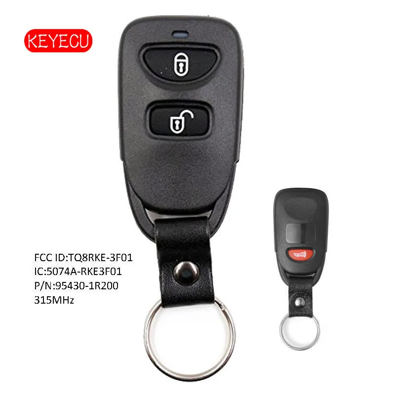 

Keyecu, 2 + 1 Fob 315 Hyundai Accent 2012-2014 P/N: 95430-1R200