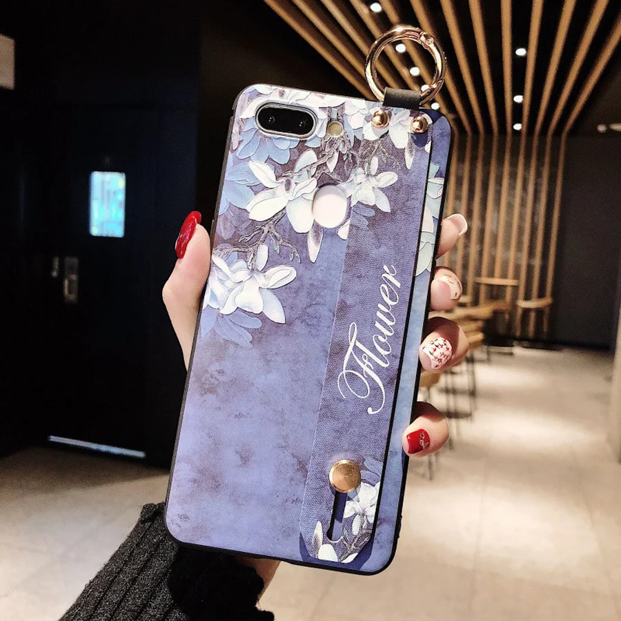 Чехол из ТПУ для Xiaomi Redmi Note 7 5 6 iPad pro 4 K20 pro mi 9 8 A1 A2 A3 lite 9T CC9 чехол наручный браслет с цветами держатель плечевой ремень