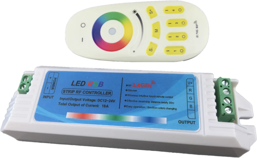2 4 г зоны RF сенсорный пульт дистанционного управления RGB/RGBW контроллер 3 канала 6A/CH