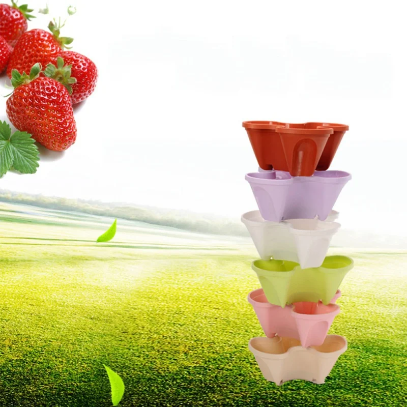 Цветочный растительный фруктовый посадочный горшок tery трехмерный