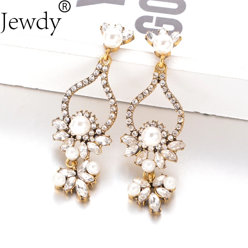 Женские серьги подвески с жемчугом кристаллами|earrings wedding|drop earings weddingdangle drop |