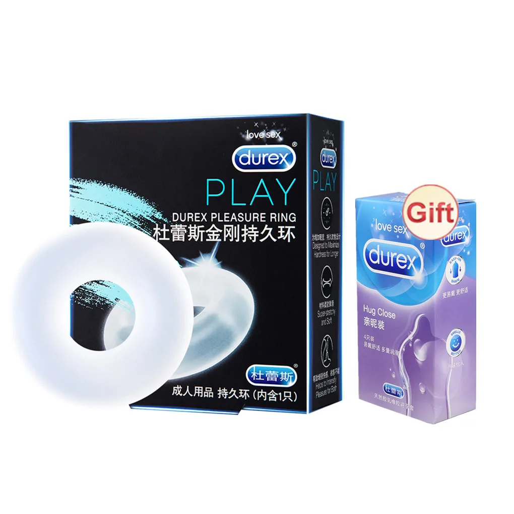 Durex вибрационное кольцо задержка для мужчин Стимуляция клитора ультра вибратор