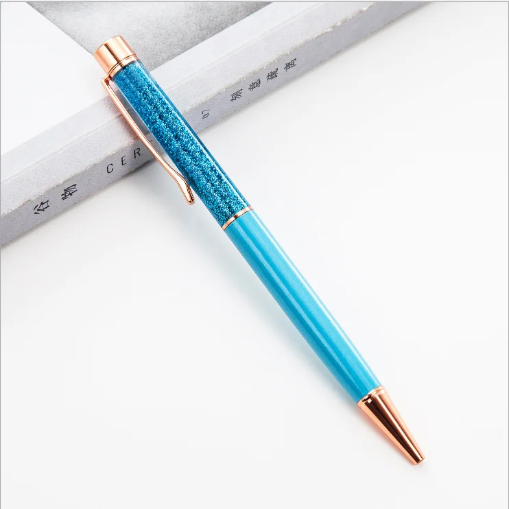 Agenda школьные ручки шариковые карандаши escolar back to School volta as aulas черный синий refill YZB001G - Цвет: 6 Light blue