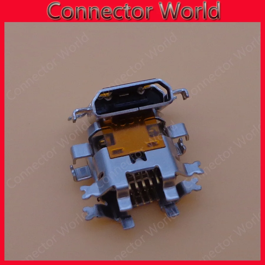 100 шт. micro mini USB зарядное устройство гнездо Разъем питания Порт док станции 5pin