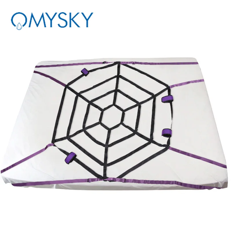 Omysky женская секс повязка кровать удерживающие игрушки для пар флирт любовь сетка