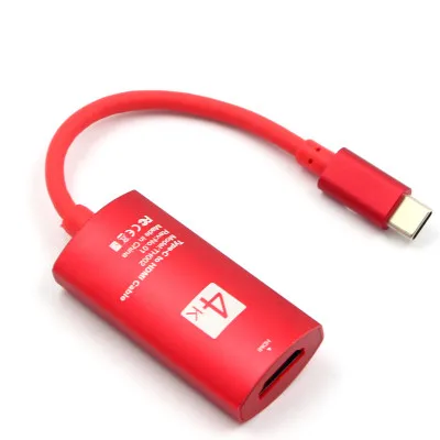 Высокое качество USB C 3 1 type к HDMI кабель Поддержка 4k конвертер Кабель адаптер для