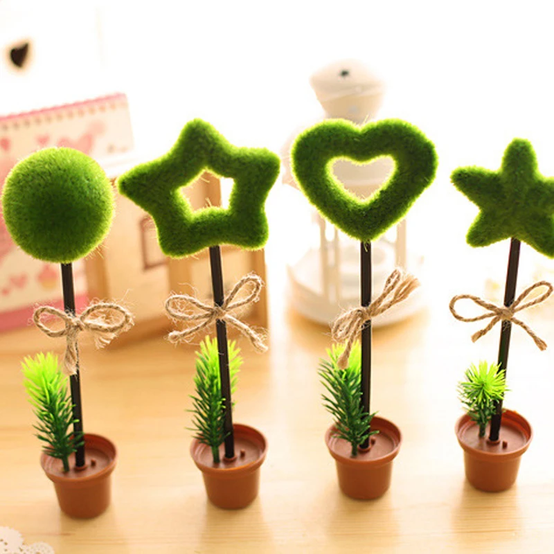 5 шт./лот корейские креативные канцелярские принадлежности зеленая пасторальная