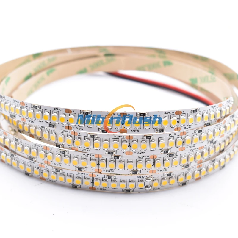 Высокая CRI90/CRI95 Светодиодная лента 24 в 240 светодиодов/м одна линия 10 мм PCB DC24V 3528 SMD
