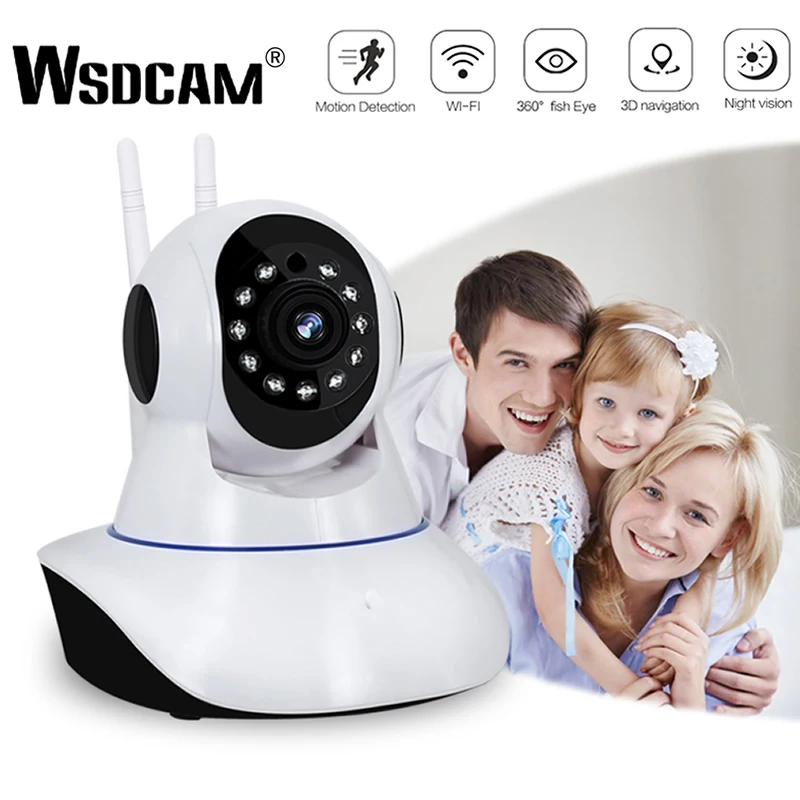 Wsdcam 1080P ip камера беспроводная домашняя безопасности наблюдения Wifi ночное видение
