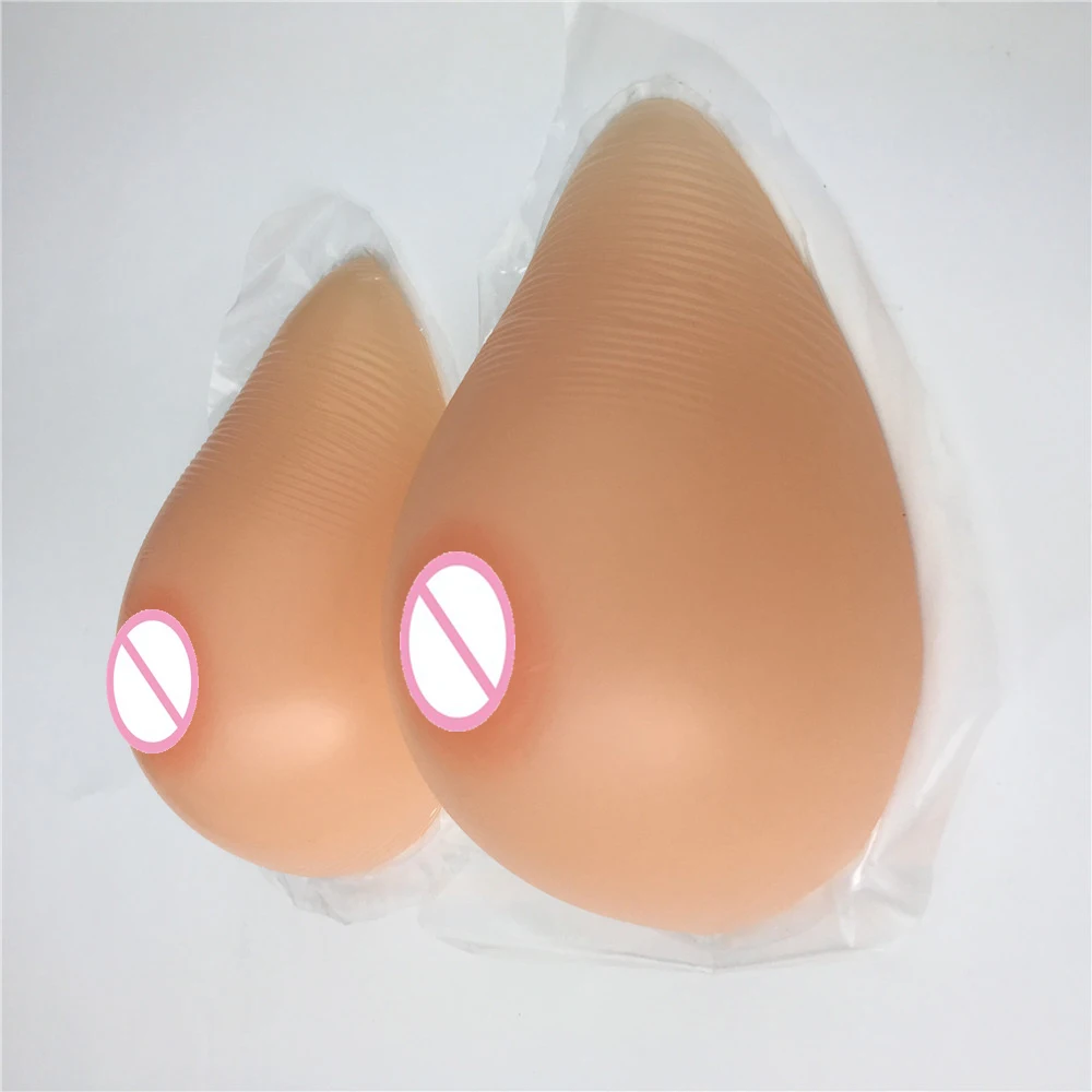 600g B cup realistic boobs fake  silicone breast form for crossdresser drag queen mastectomy