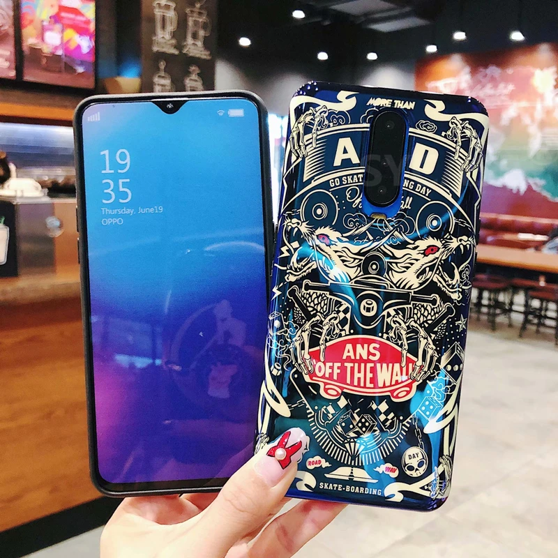 SYCASE для OPPO R15Dream R17Pro чехол новый Tide Blu-Ray A3 A3s A5 R15 R17 зеркальный лазер Все включено